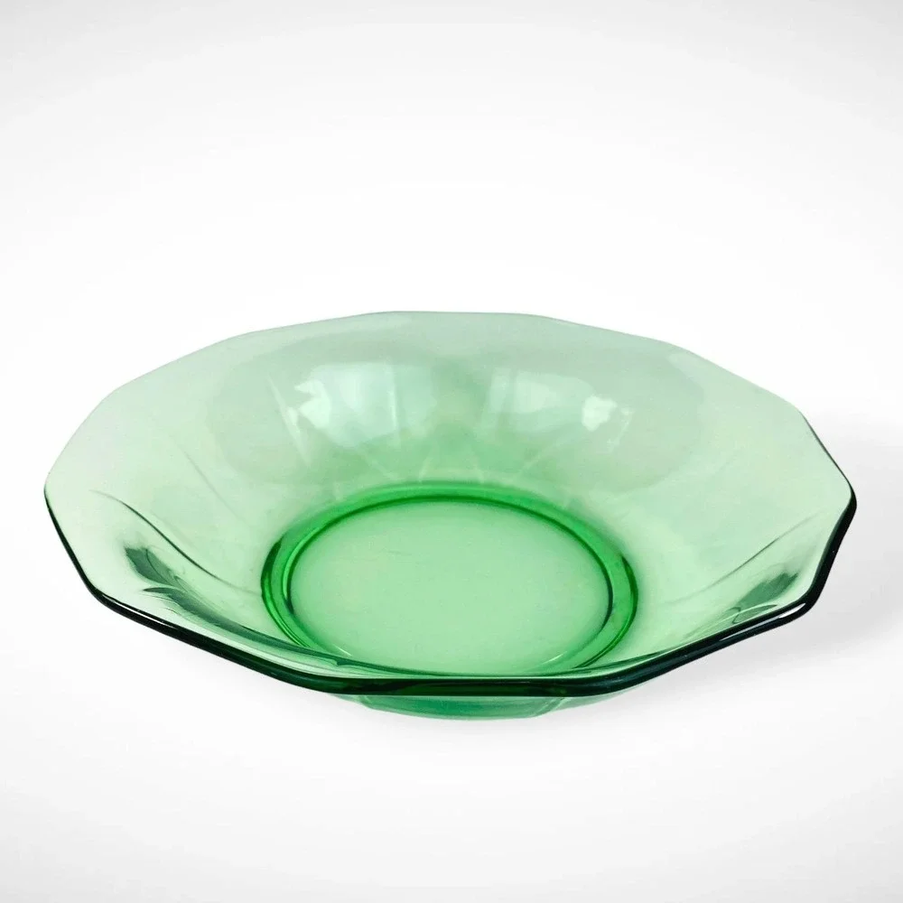 Fostoria Fairfax Green Serving Bowl‎ 9